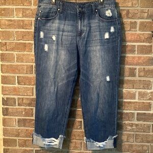 Liverpool the crop boyfriend size 12/31